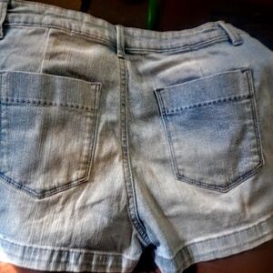 Jessica Simpson Stretch Jean Shorts (29) "Bardot Highrise"
